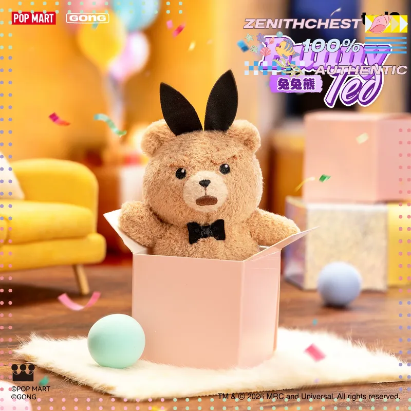 POPMART GONG Baby Ted Breloque - Baby Products Teddy Bear avis et prix