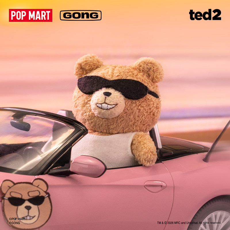 Authentique POP MART Ted 2 Ted - Baby Products Teddy Bear avis et prix